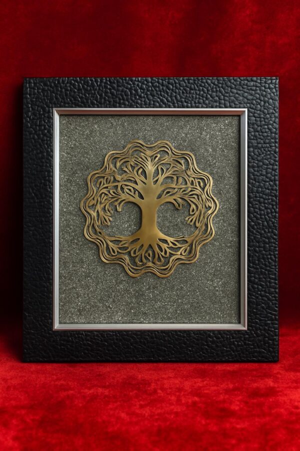Kalpavriksha Tree Pyrite Frame