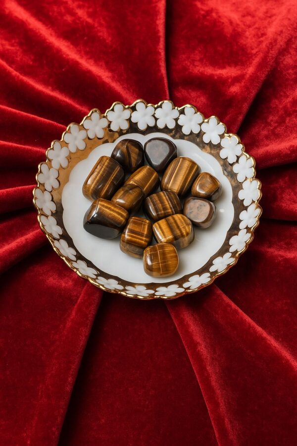 Tiger Eye Tumble Stone