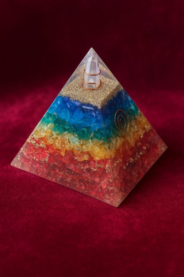7 Chakra Organ Pyramid